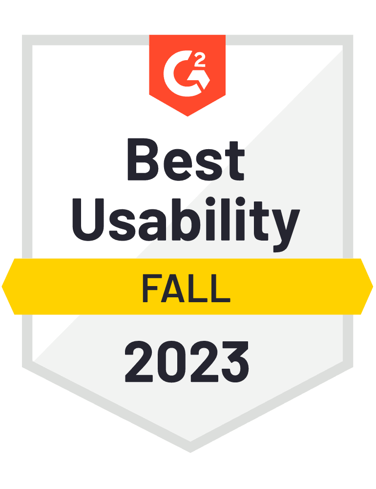 G2 Best Usability
